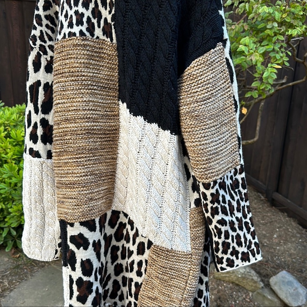 alice + olivia Griselda Patchwork Sweater - Picture 13 of 13